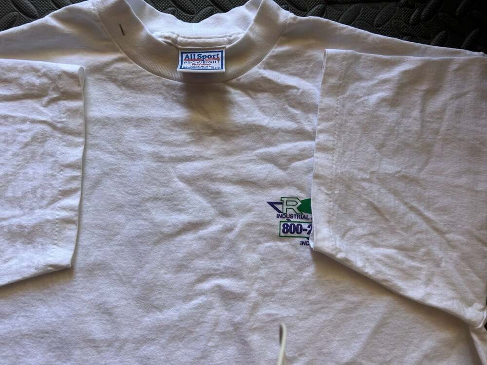 Vintage 90s All Sport Rutland Tool & Supply Company Graphic T-Shirt XL